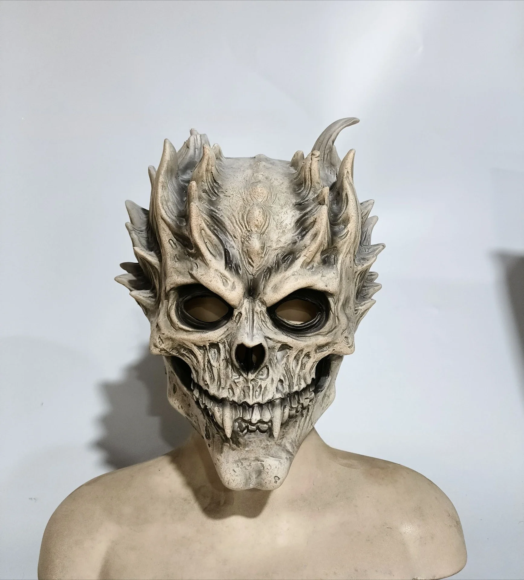 Máscara de calavera de monstruo de horror - Kf sac f f b eaf cdba a f br - Tenue de festival