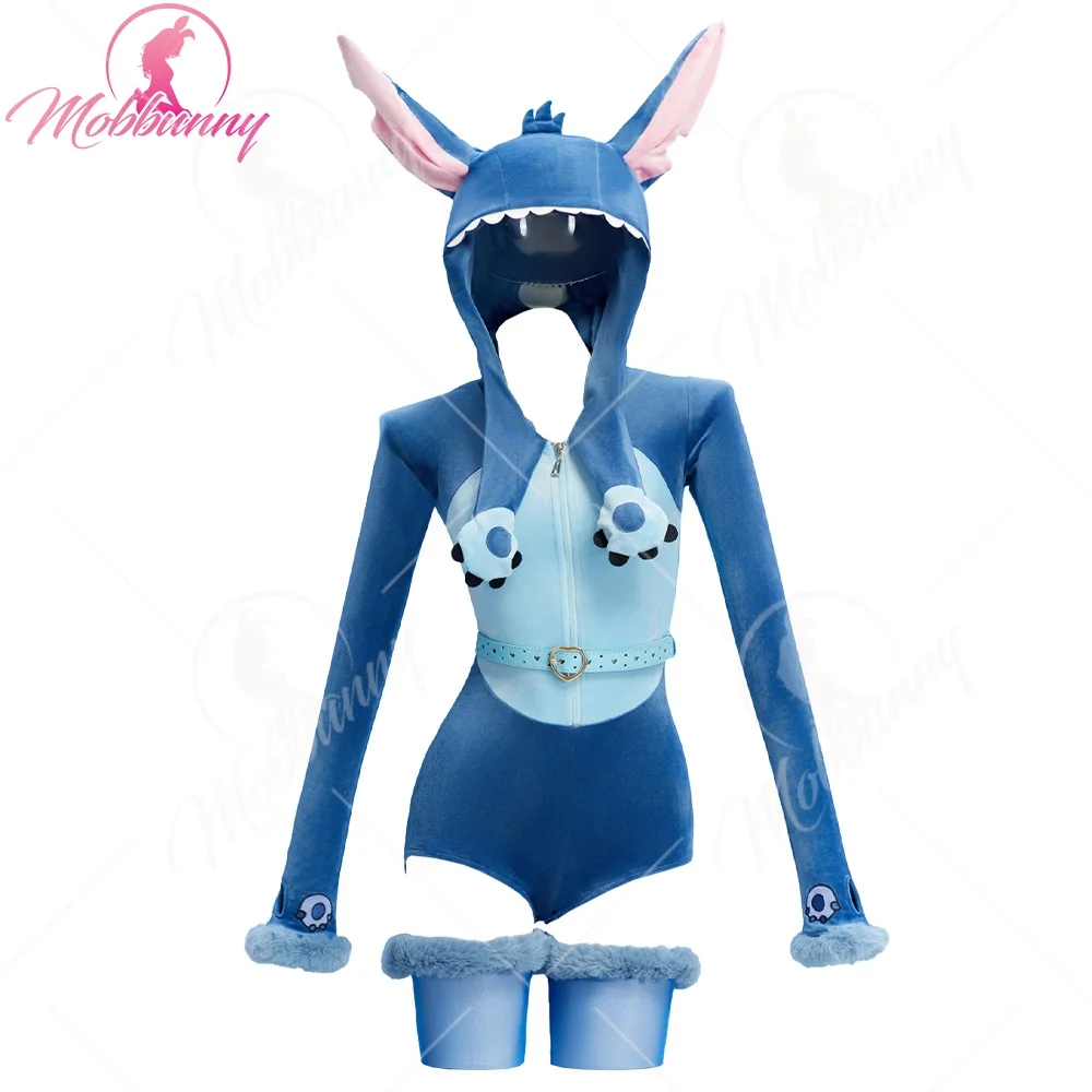 Disfraz de cosplay « Stitch » sexy en Lilo & Stitch - Kf sb f b f bbe fa dc bb ar - Tenue de festival
