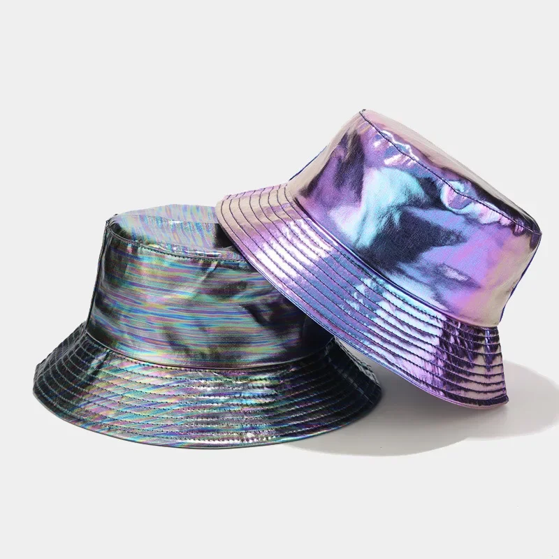 Gorro de Pescador Holográfico Iridiscente - Kf s ff eecd e b da f - Ropa de festival